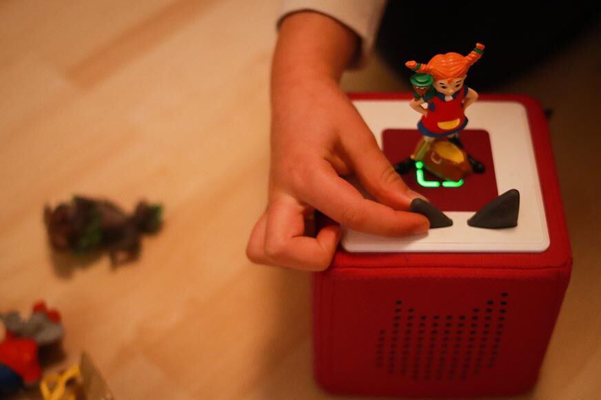 Toniebox volume adjustment